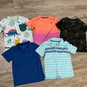 BOGO! Boys short sleeve shirt bundle